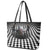 3D Illusion Horror Halloween Leather Tote Bag Creepy Zombie - Wonder Print Shop