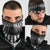 3D Illusion Horror Halloween Neck Gaiter Creepy Zombie - Wonder Print Shop