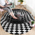 3D Illusion Horror Halloween Round Carpet Creepy Zombie - Wonder Print Shop