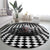 3D Illusion Horror Halloween Round Carpet Creepy Zombie - Wonder Print Shop