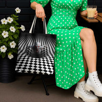3D Illusion Horror Halloween Tote Bag Creepy Zombie - Wonder Print Shop