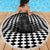 3D Illusion Horror Halloween Beach Blanket Scary Ghost - Wonder Print Shop