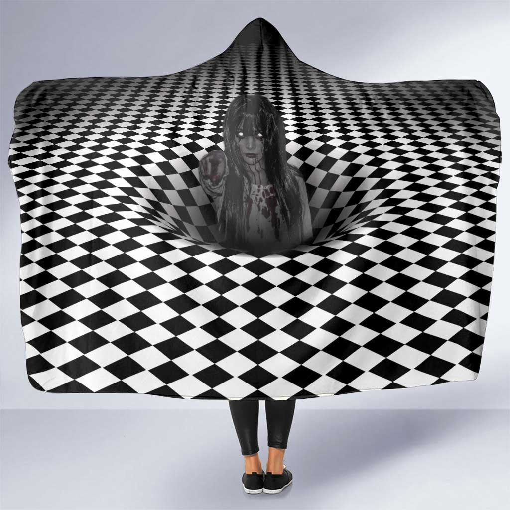 3D Illusion Horror Halloween Hooded Blanket Scary Ghost - Wonder Print Shop