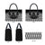 3D Illusion Horror Halloween Leather Bag Scary Ghost - Wonder Print Shop