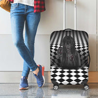 3D Illusion Horror Halloween Luggage Cover Scary Ghost - Wonder Print Shop