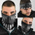 3D Illusion Horror Halloween Neck Gaiter Scary Ghost - Wonder Print Shop