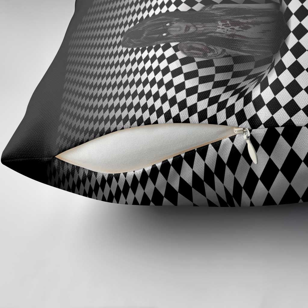 3D Illusion Horror Halloween Pillow Cover Scary Ghost - Wonder Print Shop