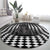 3D Illusion Horror Halloween Round Carpet Scary Ghost - Wonder Print Shop