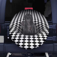 3D Illusion Horror Halloween Spare Tire Cover Scary Ghost - Wonder Print Shop