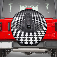 3D Illusion Horror Halloween Spare Tire Cover Scary Ghost - Wonder Print Shop