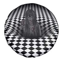 3D Illusion Horror Halloween Spare Tire Cover Scary Ghost - Wonder Print Shop