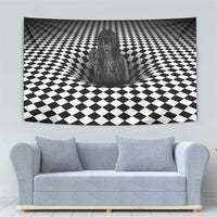 3D Illusion Horror Halloween Tapestry Scary Ghost - Wonder Print Shop