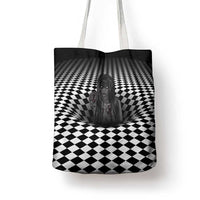 3D Illusion Horror Halloween Tote Bag Scary Ghost - Wonder Print Shop