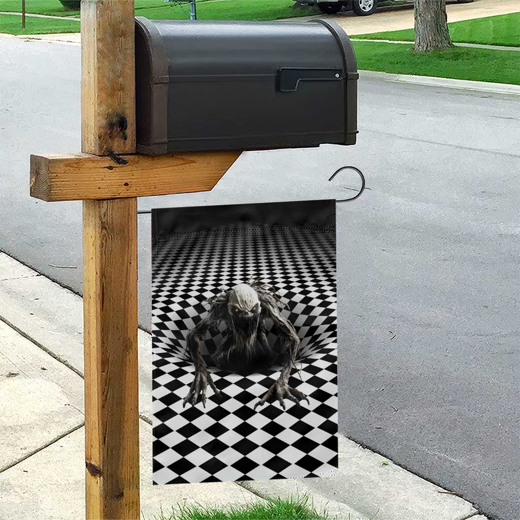 3D Illusion Halloween Garden Flag Horror Monster - Wonder Print Shop