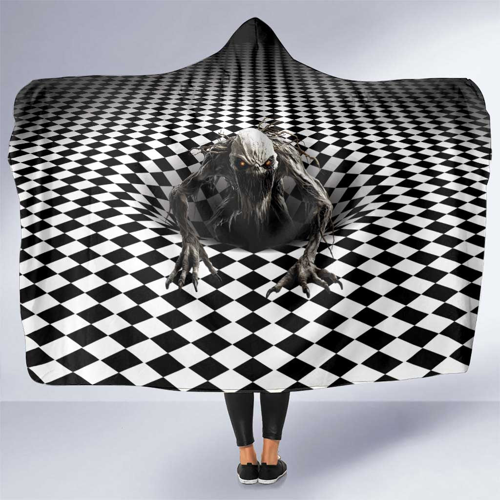 3D Illusion Halloween Hooded Blanket Horror Monster - Wonder Print Shop