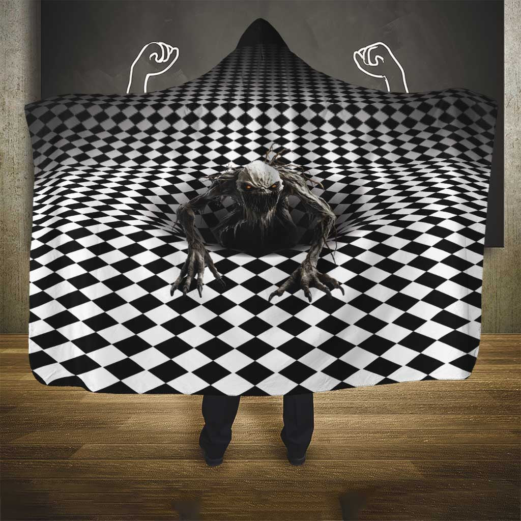3D Illusion Halloween Hooded Blanket Horror Monster - Wonder Print Shop
