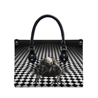 3D Illusion Halloween Leather Bag Horror Monster - Wonder Print Shop