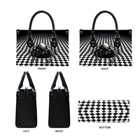 3D Illusion Halloween Leather Bag Horror Monster - Wonder Print Shop