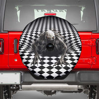 3D Illusion Halloween Spare Tire Cover Horror Monster - Wonder Print Shop