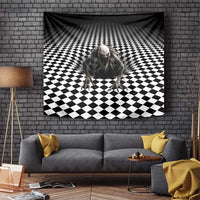 3D Illusion Halloween Tapestry Horror Monster - Wonder Print Shop