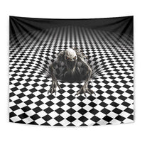 3D Illusion Halloween Tapestry Horror Monster - Wonder Print Shop