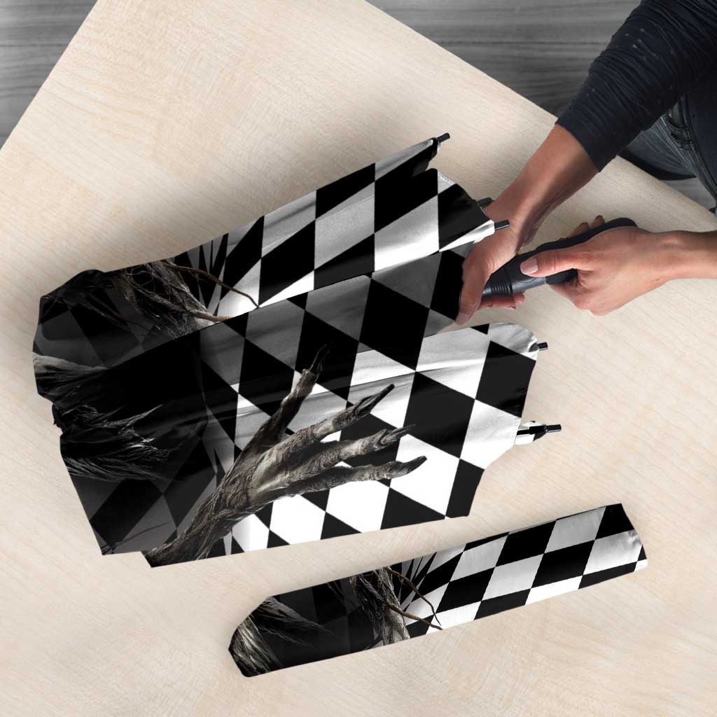 3D Illusion Halloween Umbrella Horror Monster - Wonder Print Shop