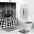 3D Illusion Horror Halloween Bathroom Set Horrible Scary Zombie - Wonder Print Shop