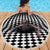 3D Illusion Horror Halloween Beach Blanket Horrible Scary Zombie - Wonder Print Shop