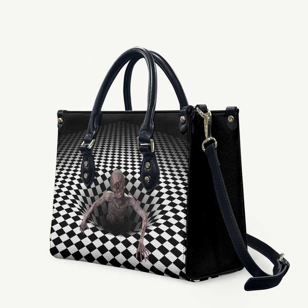 3D Illusion Horror Halloween Leather Bag Horrible Scary Zombie - Wonder Print Shop