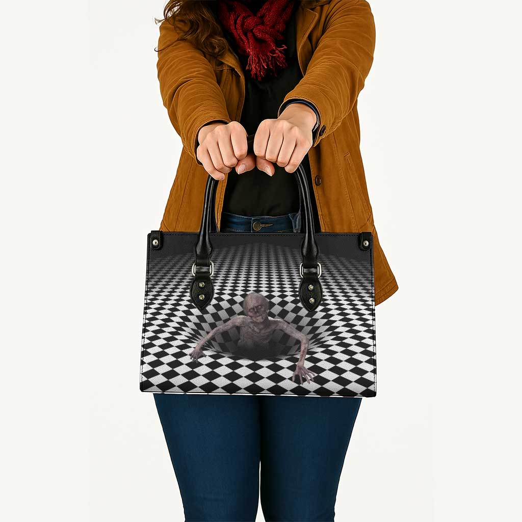 3D Illusion Horror Halloween Leather Bag Horrible Scary Zombie - Wonder Print Shop