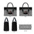 3D Illusion Horror Halloween Leather Bag Horrible Scary Zombie - Wonder Print Shop