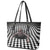 3D Illusion Horror Halloween Leather Tote Bag Horrible Scary Zombie - Wonder Print Shop