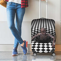 3D Illusion Horror Halloween Luggage Cover Horrible Scary Zombie - Wonder Print Shop