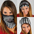 3D Illusion Horror Halloween Neck Gaiter Horrible Scary Zombie - Wonder Print Shop