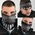 3D Illusion Horror Halloween Neck Gaiter Horrible Scary Zombie - Wonder Print Shop