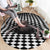 3D Illusion Horror Halloween Round Carpet Horrible Scary Zombie - Wonder Print Shop