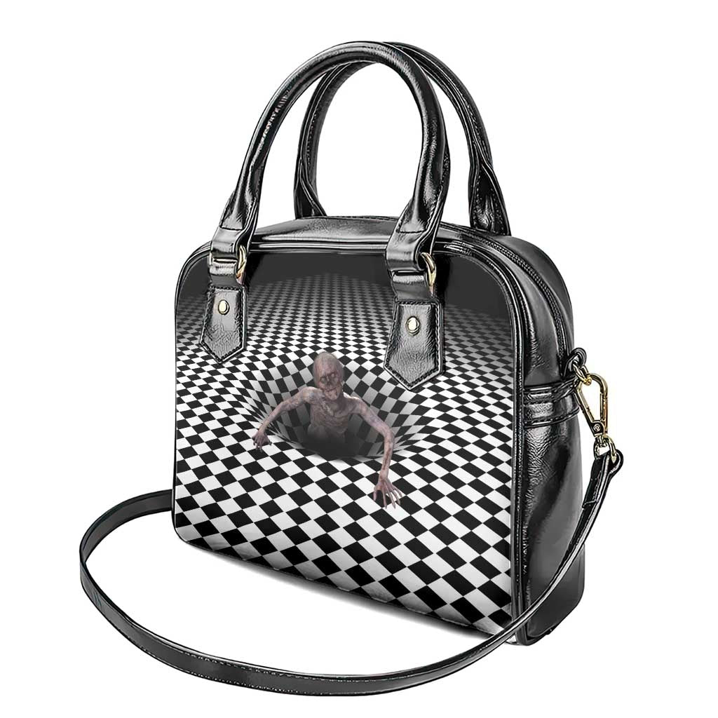 3D Illusion Horror Halloween Shoulder Handbag Horrible Scary Zombie - Wonder Print Shop