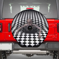 3D Illusion Horror Halloween Spare Tire Cover Horrible Scary Zombie - Wonder Print Shop