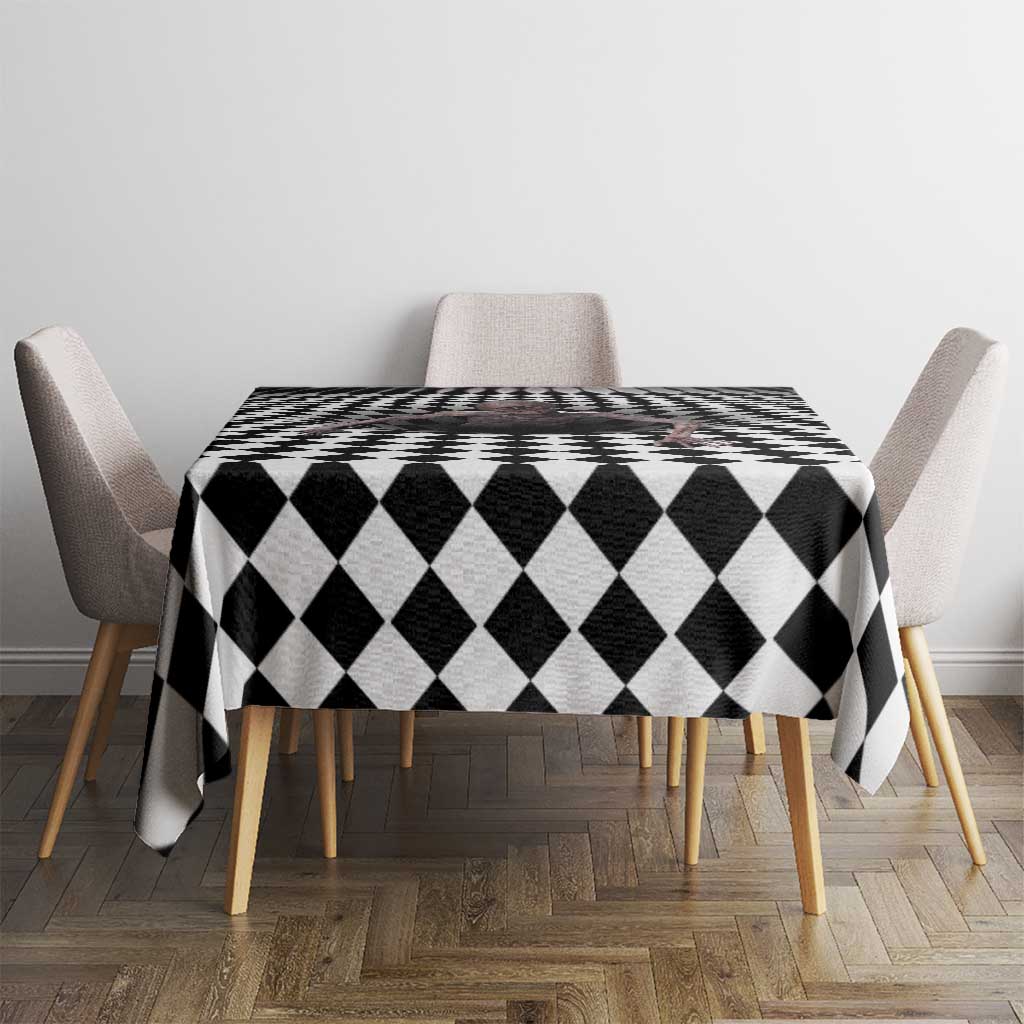 3D Illusion Horror Halloween Tablecloth Horrible Scary Zombie - Wonder Print Shop