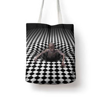 3D Illusion Horror Halloween Tote Bag Horrible Scary Zombie - Wonder Print Shop