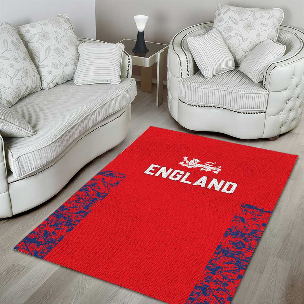 England Cricket Area Rug Go Three Lions Simple Style LT05 - Wonder Print Shop