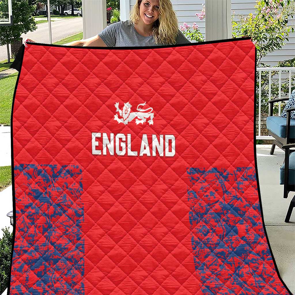 England Cricket Quilt Go Three Lions Simple Style LT05 - Wonder Print Shop