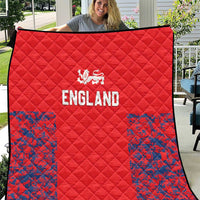 England Cricket Quilt Go Three Lions Simple Style LT05 - Wonder Print Shop
