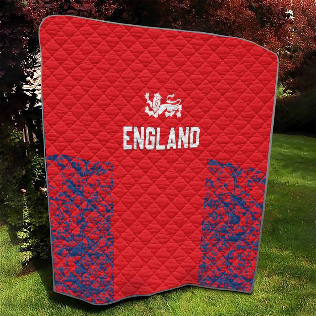 England Cricket Quilt Go Three Lions Simple Style LT05 - Wonder Print Shop