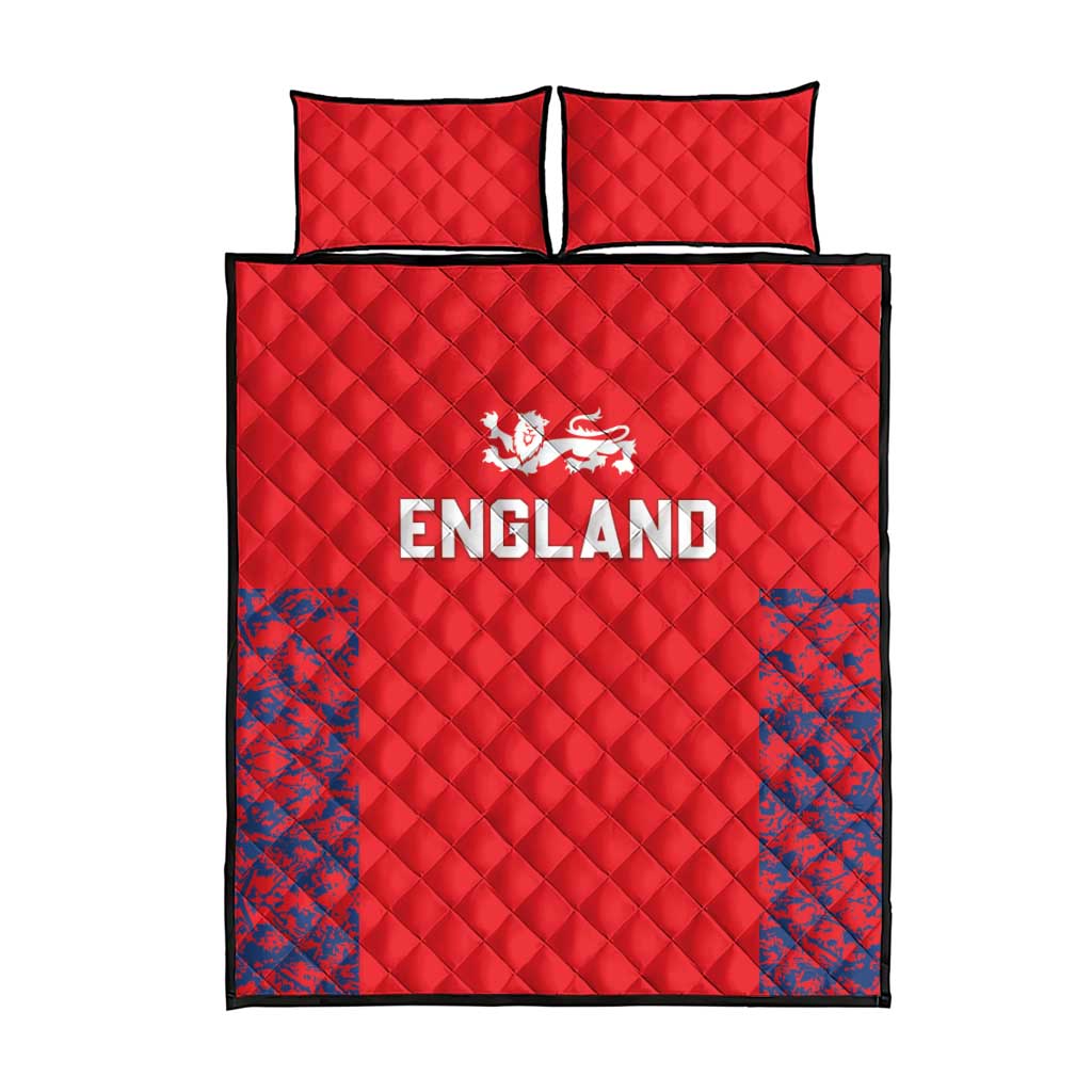 England Cricket Quilt Bed Set Go Three Lions Simple Style LT05 - Wonder Print Shop