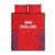 England Cricket Quilt Bed Set Go Three Lions Simple Style LT05 - Wonder Print Shop