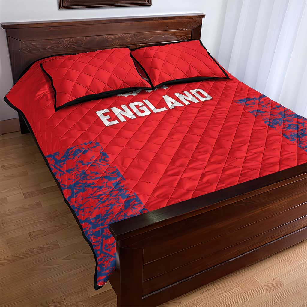 England Cricket Quilt Bed Set Go Three Lions Simple Style LT05 - Wonder Print Shop