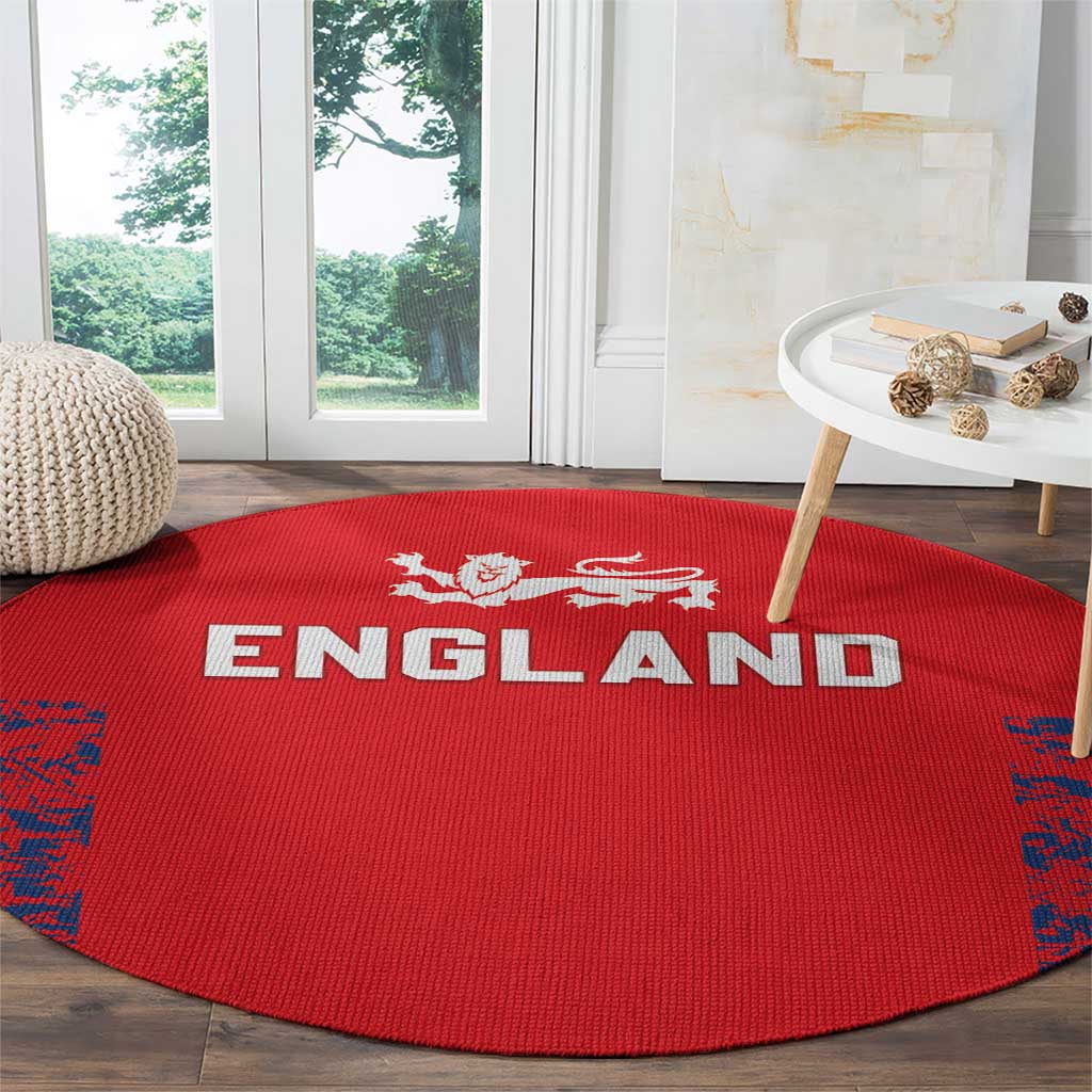 England Cricket Round Carpet Go Three Lions Simple Style