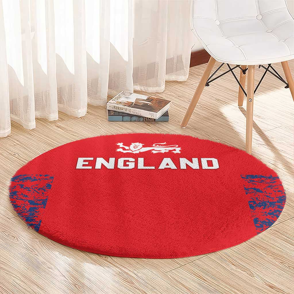 England Cricket Round Carpet Go Three Lions Simple Style