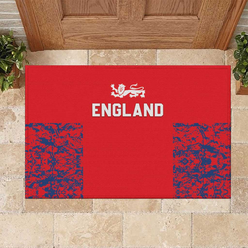 England Cricket Rubber Doormat Go Three Lions Simple Style LT05 - Wonder Print Shop